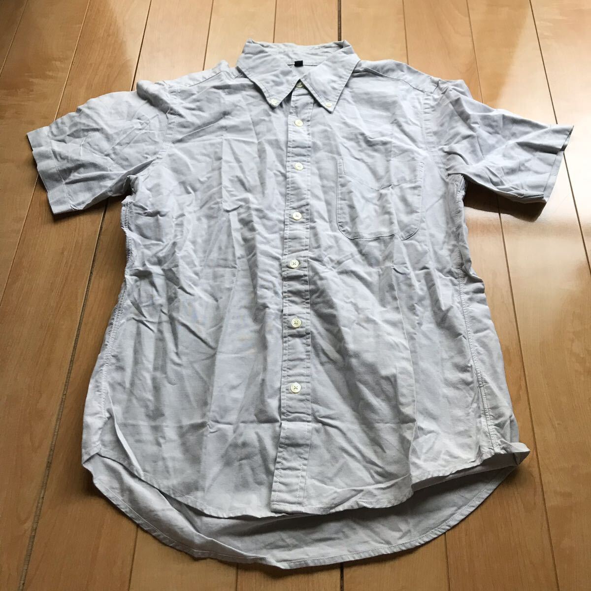 無印良品 コットンシャツ 172-1-334 メンズ拍卖