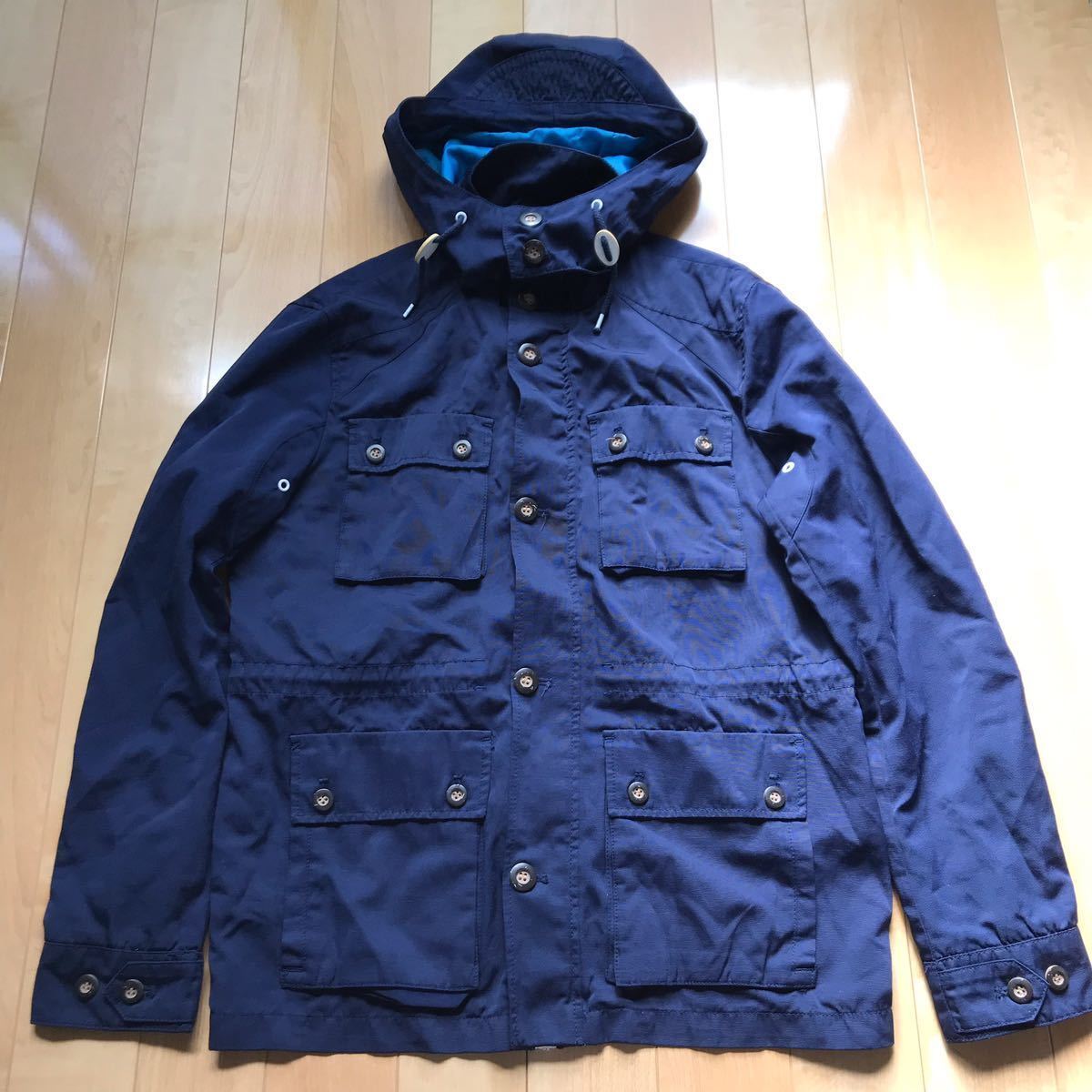 エイチアンドエム マウンテンパーカー 576-6-8 メンズ ネイビー 登山 アウトドア H&M拍卖