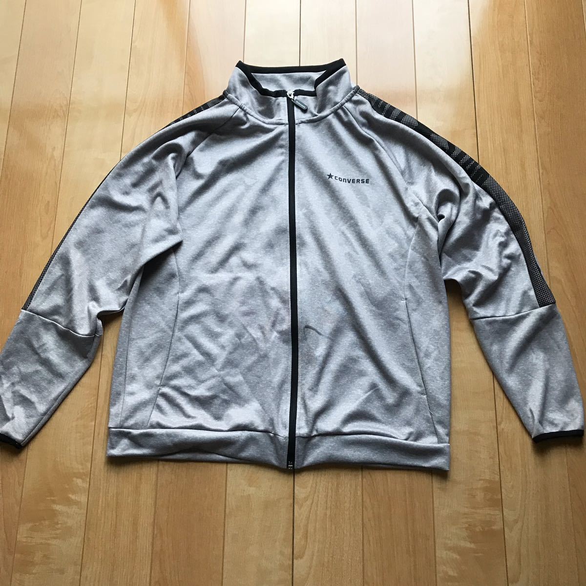 コンバース ジップアップトレーナー 544-1-70 グレー M スニーカー スポーツ拍卖