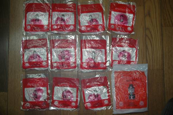 ●送料無料バタフライ製ランタン用マントル12枚セット〇500CP拍卖