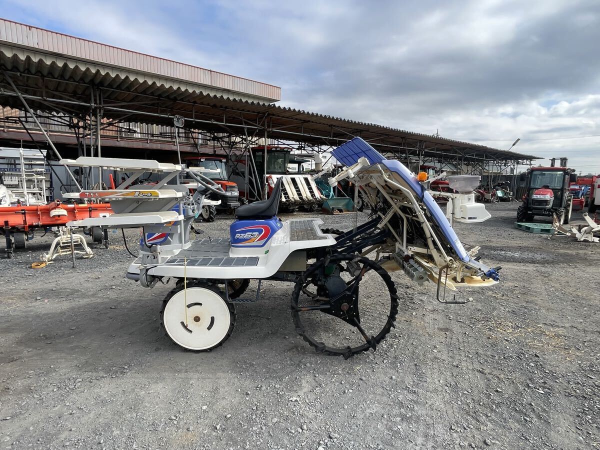 イセキ 田植機 PZ63-HGRL 6条植え 使用時間622h 栃木発拍卖