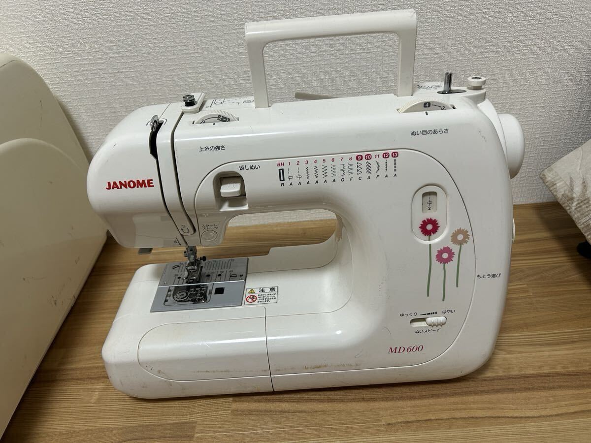 JANOMEジャノメ ミシンMD600 502型 JANOME ミシン 電子ミシン拍卖