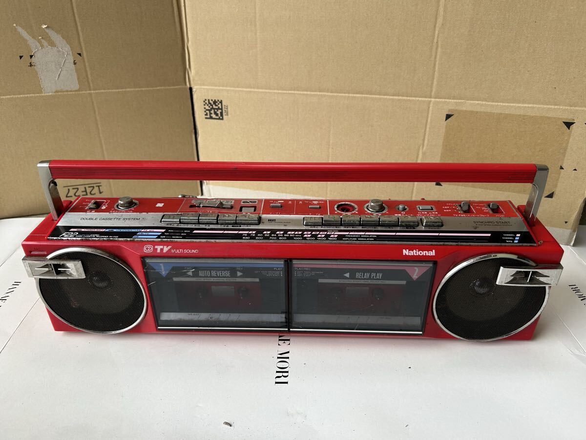 National ナショナル RX-F22 ラジカセ ラジカセ 昭和レトロ拍卖