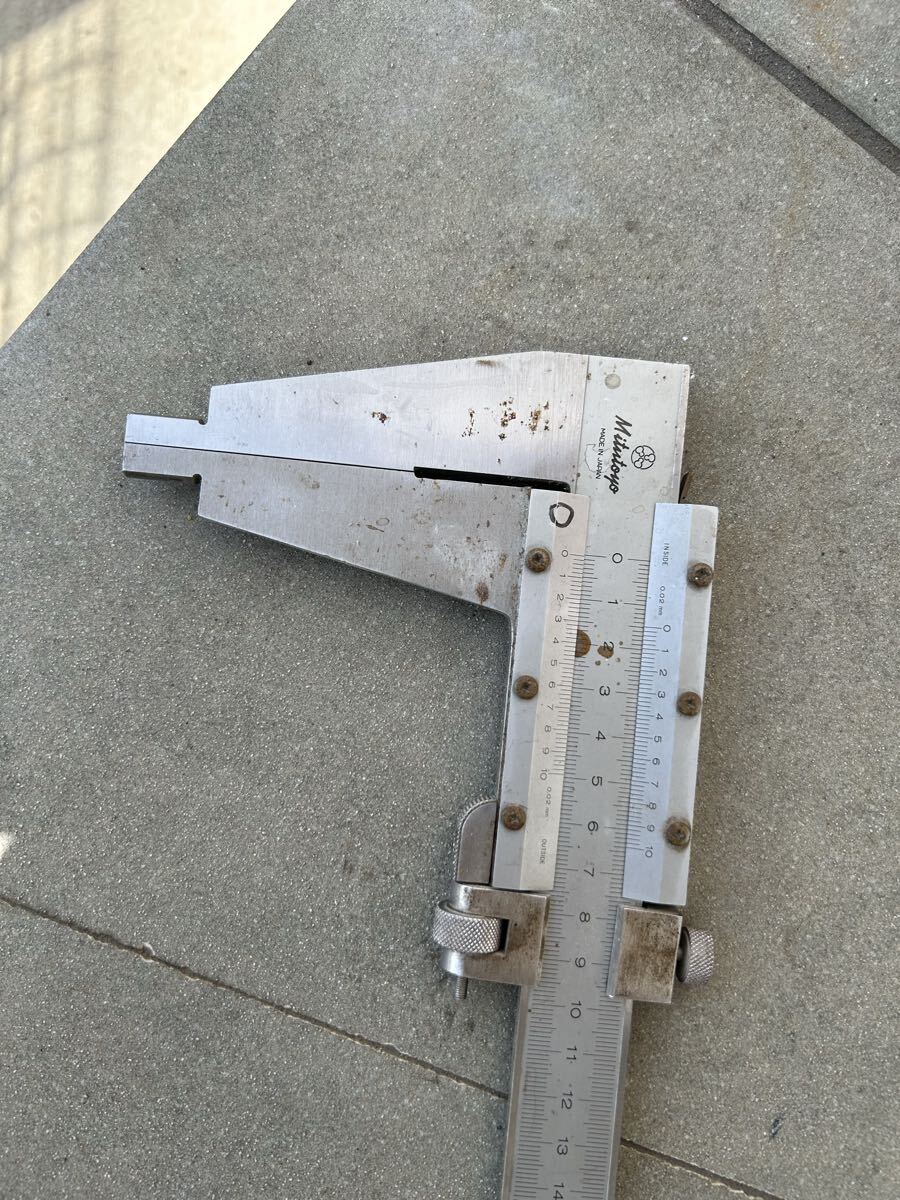 ミツトヨ mitutoyo ノギス 定規 測定 工具 600mm 精密測定 建築 ミツトヨ 1級拍卖