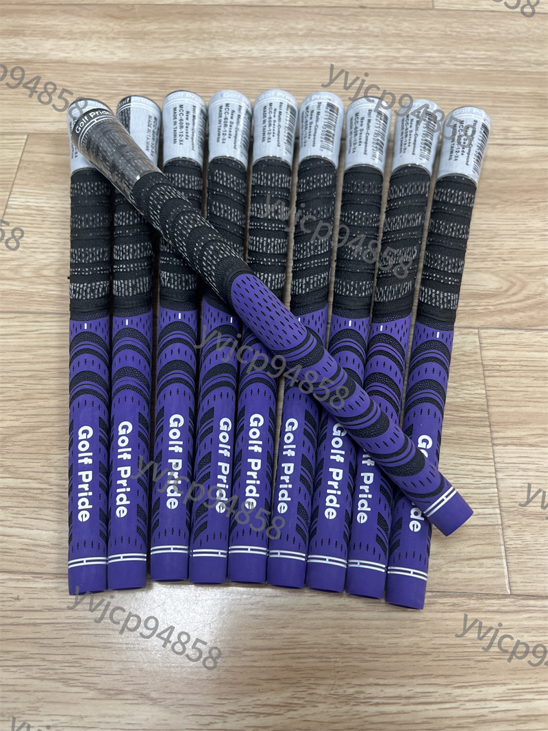 ゴルフプグリップ golf pride MCC バックラインなし スタンダード◆10本セットPurple ■097■拍卖