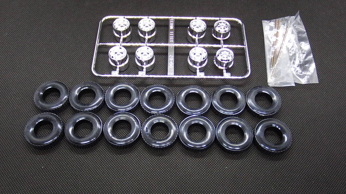 アオシマ 1/32 トレーラー トラクタ タイヤ ホイール セット拍卖