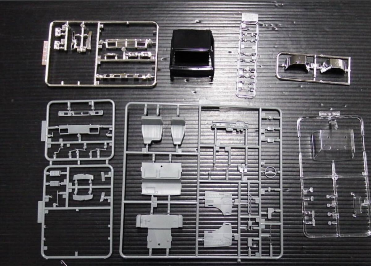 即決 フジミ 1/32 2t レンジャー2 ダイナ キャブ 黒 メッキパーツ拍卖