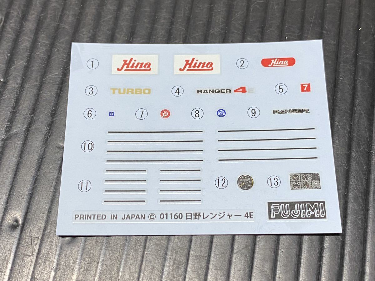 フジミ 1/32 4t レンジャー4E デカール拍卖