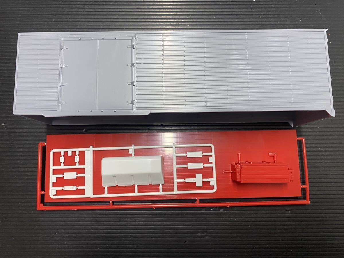 アオシマ 1/32 大型 冷凍車 バンボディ バンボデー ロックバー付拍卖