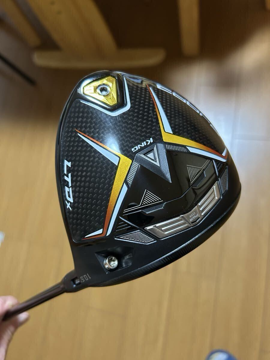 ☆美品-名器-爆飛★コブラ LTDxドライバー★純正Tour AD for Cobra5 SR-10.5度★45.25インチ★送料込 拍卖