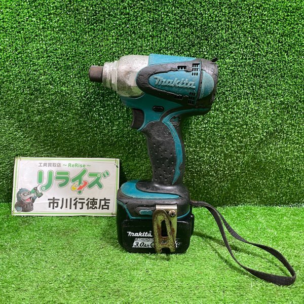 マキタ 型式不明 充電式インパクトドライバー バッテリー1個付き TD130Dと思われます【中古】【市川店】拍卖