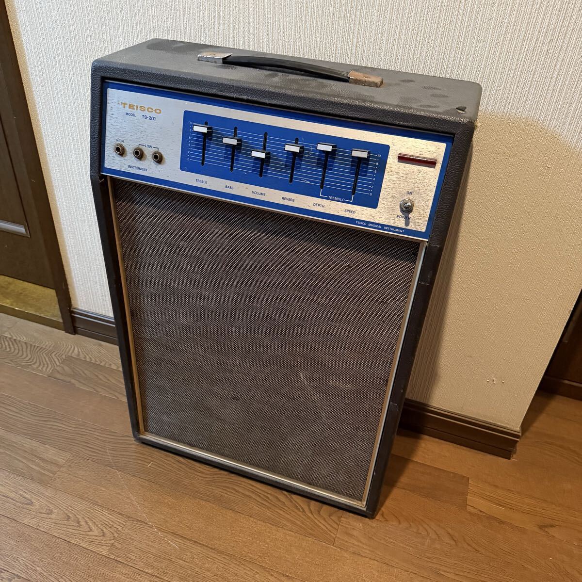 Teisco ギターアンプ テスコ TS-201 ビンテージ ジャンク拍卖