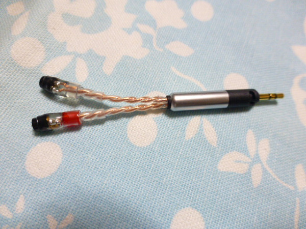 PENTACONN EAR (メス) → ロック機構 2.5mm3極 HD598 HD620S ULTRASONE ULT-SIG-MASTER-MKII signature Pro Hi-X65 変換ケーブル OFC拍卖