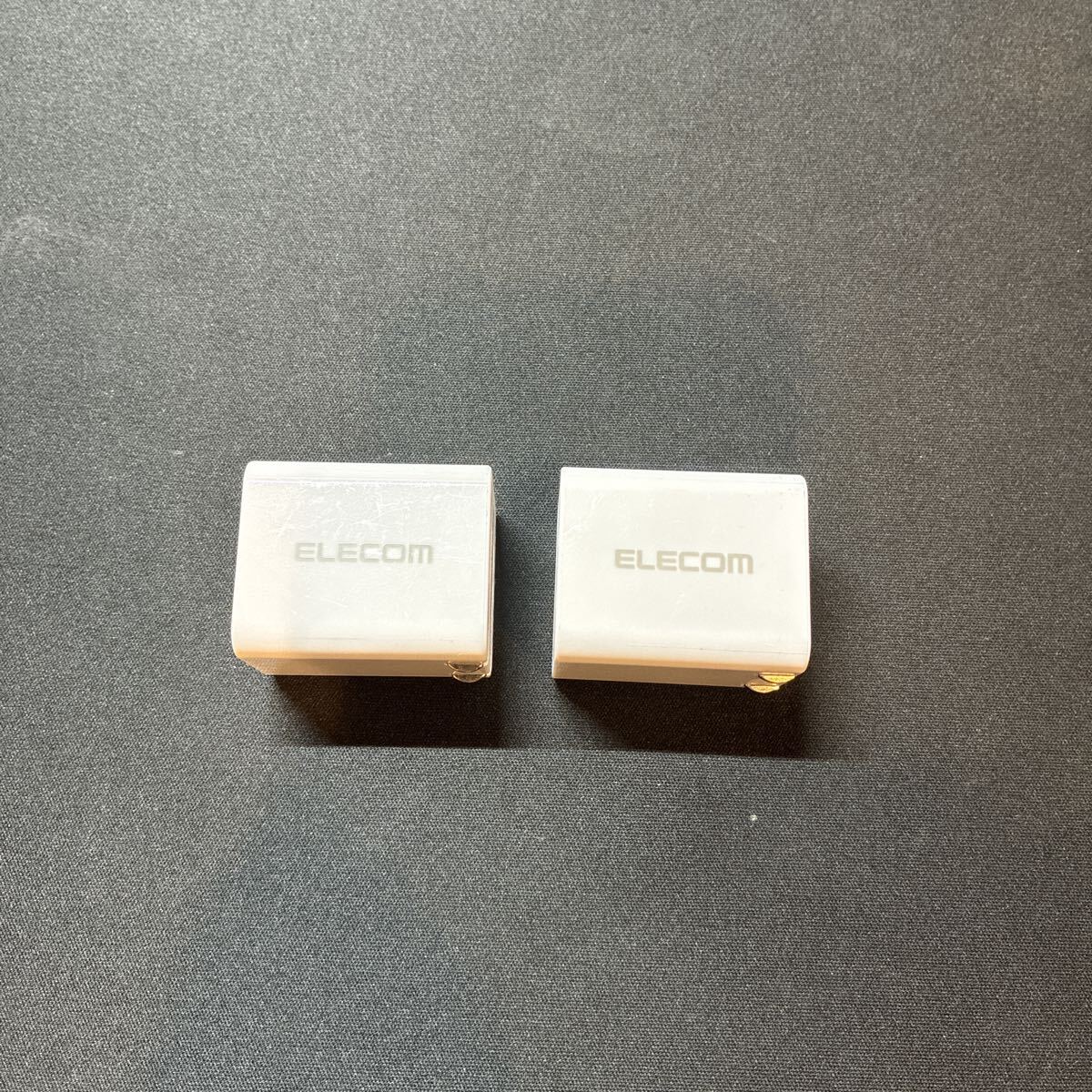 中古 エレコム Type-C 充電器 20W USB PD対応 2ポート USB-C ×2ポート ホワイト EC-AC3520WH 2個セット拍卖