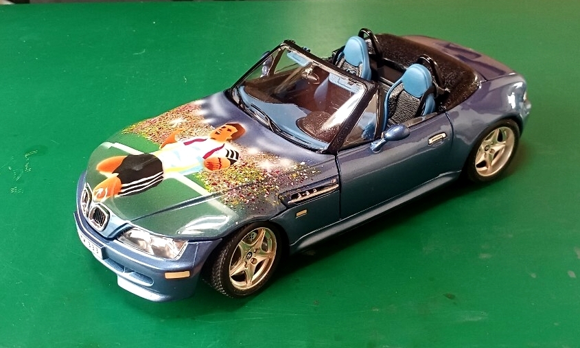 1/18 BMW Z3 M ロードスター BURAGO MADE IN ITALY サッカー soccer football拍卖