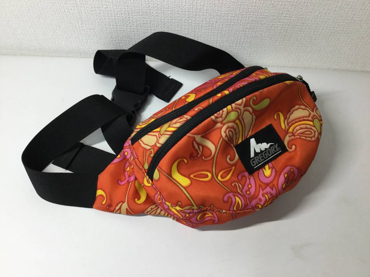 USA製 グレゴリー GREGORY テールメイトジュニア JR オレンジペイズリー 旧タグ拍卖