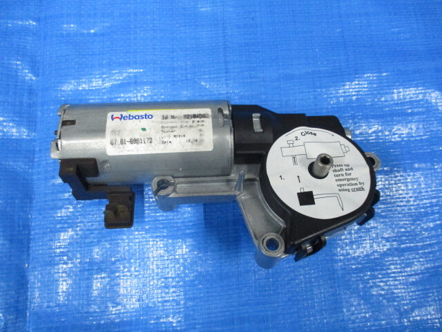 ●BMW MINI ミニ コンバーチブル R52 RH16 RF16 純正 サンルーフ モーター 作動確認済みです●拍卖