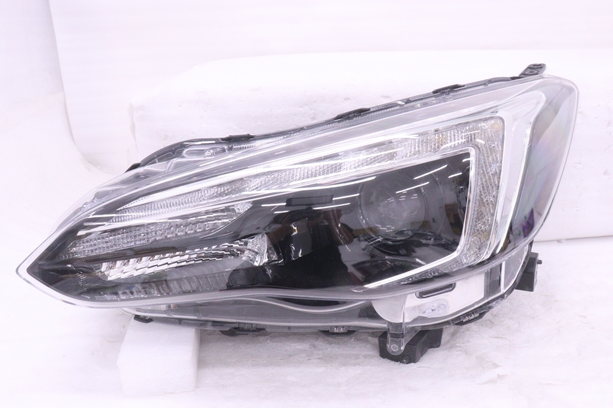 50-167★美品 前期 LED GK2 インプレッサ★左ヘッドライト ICHIKOH 1923 打刻:5D ユニット ブラック 純正★スバル (KK)拍卖