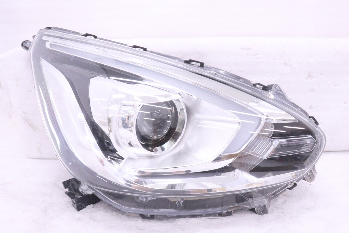 59-864★美品★後期 HID A05A ミラージュ★右ヘッドライト STANLEY W3014 打刻:V ユニット ブラック 純正★三菱 (RO)拍卖