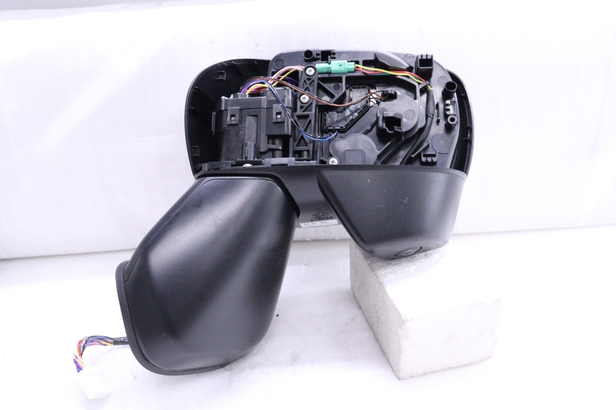 59-2590★カメラ付★10P MK94S スペーシア 左ドアミラー★84720-53U51 4WD スタンダード系 カバー欠品 純正 10ピン★スズキ (UK)拍卖