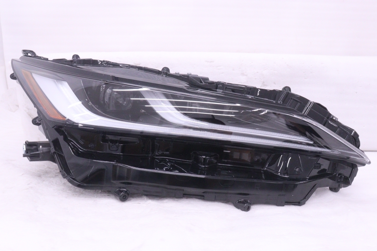 50-629★美品★LED MXUA80 ハリアー★右ヘッドライト KOITO 48-233 打刻:7H ユニット ブラック 純正★トヨタ (UK)拍卖