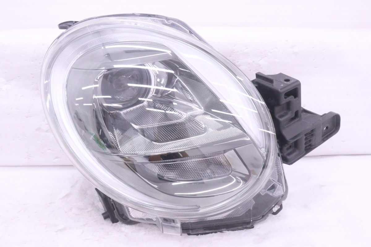 59-2087★美品★LED LA250S キャスト ターボ★右ヘッドライト KOITO 100-69020 打刻:S ユニット ブラック 純正★ダイハツ (KK)拍卖
