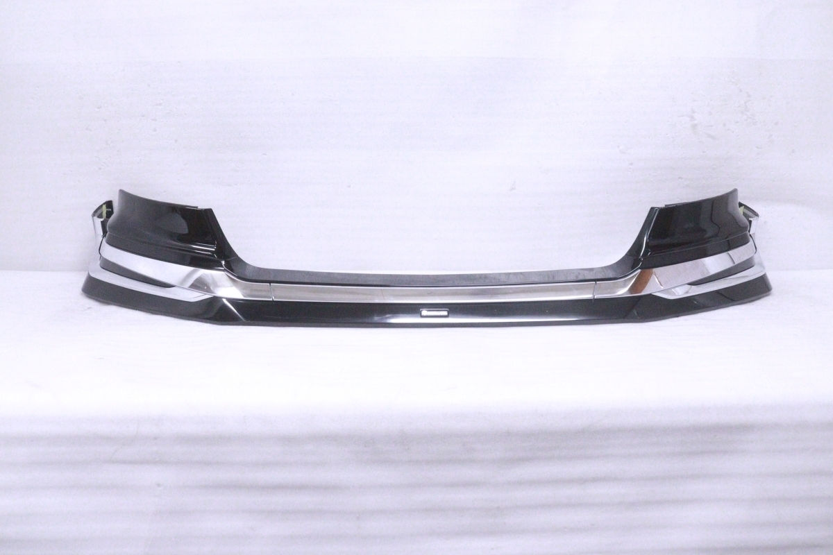 50-1494★モデリスタ★AGH40W アルファード HV フロントスポイラー★MSD41-58003 ブラック 202 純正 AAHH40W★トヨタ (QT)拍卖