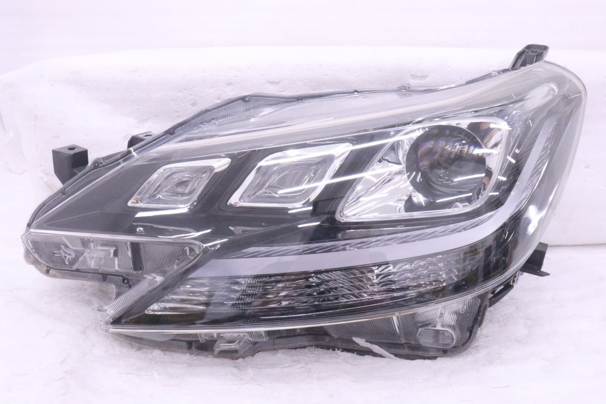 50-230★後期 LED GRX130 マークX★左ヘッドライト KOITO 22-362 打刻:3 ユニット ブラック 純正★トヨタ (QT)拍卖