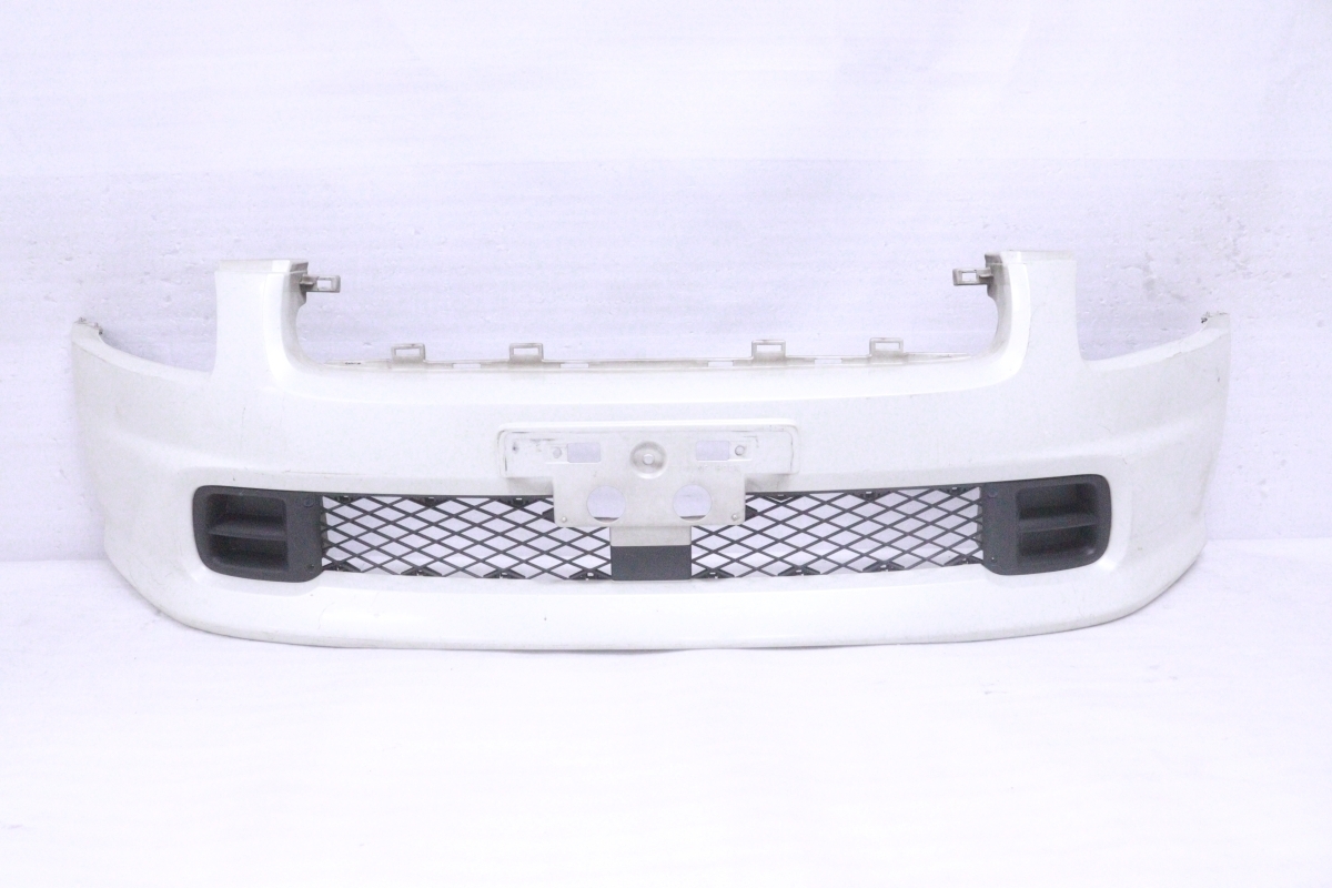 50-28★希少 純正OP★M35 ステージア エアロセレクション系 フロントバンパー★K6020-AQ0XX ホワイトパール 補修用 純正★日産 (UK)拍卖