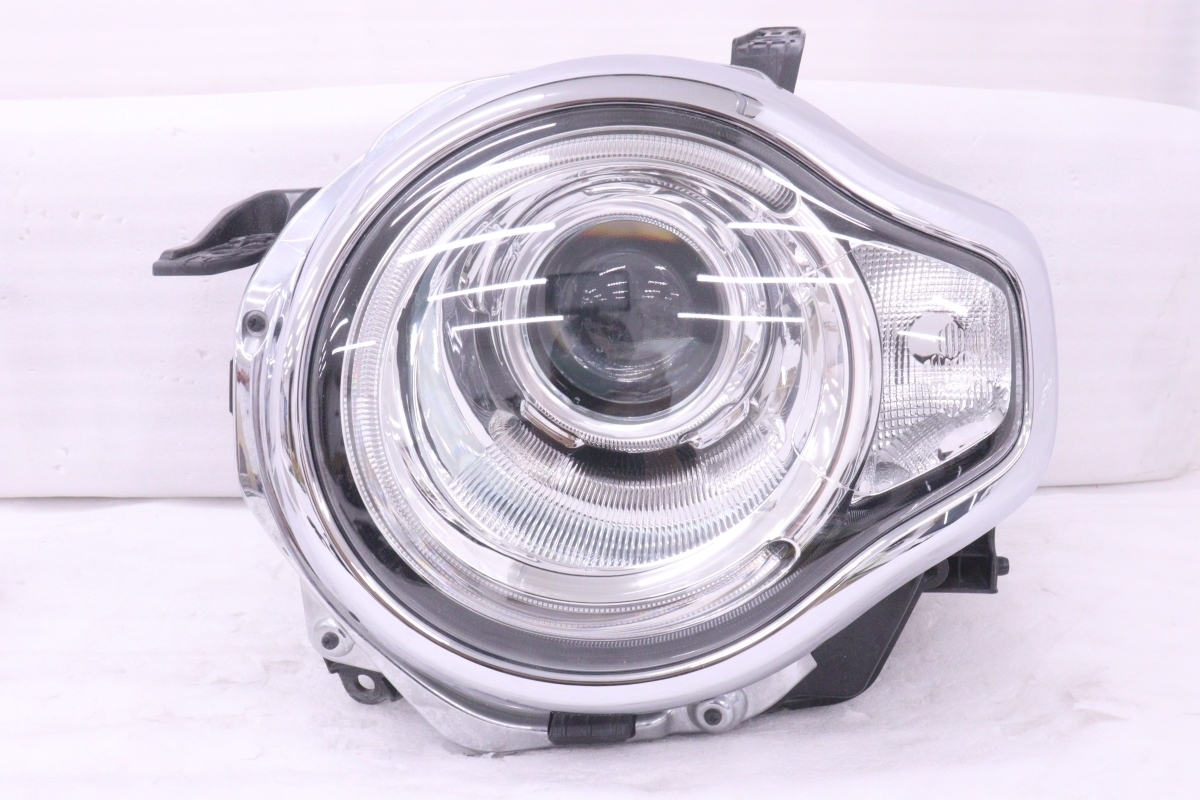 50-1297★美品★HID MR31S ハスラー★左ヘッドライト ICHIKOH 1874 ユニット メッキ 純正★スズキ (DM)拍卖
