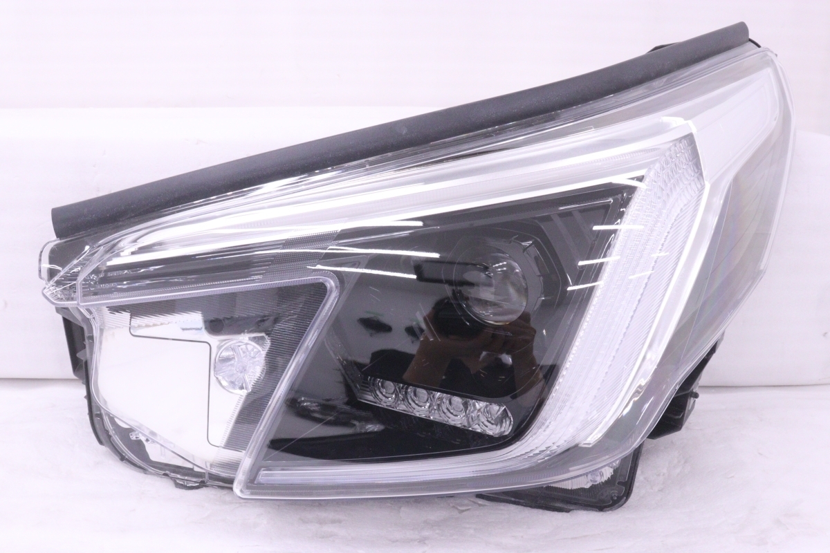 50-248★美品★後期 LED SK5 フォレスター HV★左ヘッドライト ADB付 KOITO 100-60465 打刻:KG ASSY 純正★スバル SKE (DM)拍卖