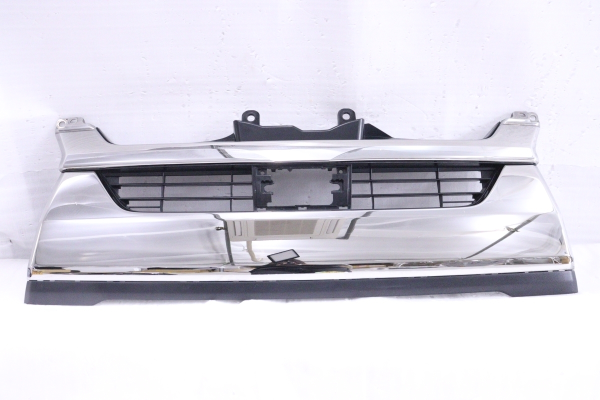 50-2772★6型 200系 ハイエース 標準 フロントグリル★53100-26670 スーパーGL ダークプライム スモークメッキ 純正★トヨタ (RO)拍卖