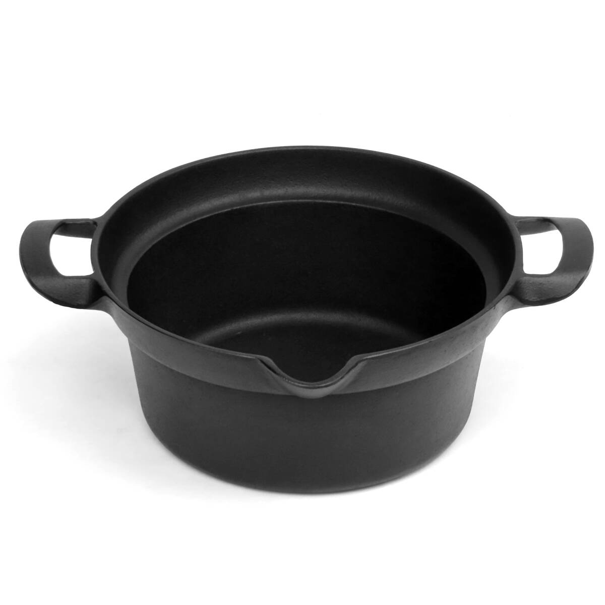 南部鉄器 鉄鍋 天ぷら鍋 揚げ物鍋22cm 日本製 ガス・IH対応拍卖