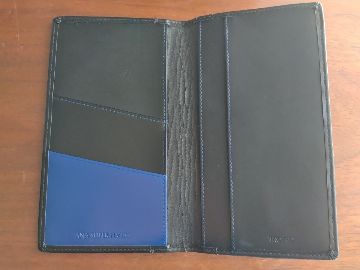 ANA 手帳カバー カード入れ スーパーフライヤーズ レザー ケース拍卖