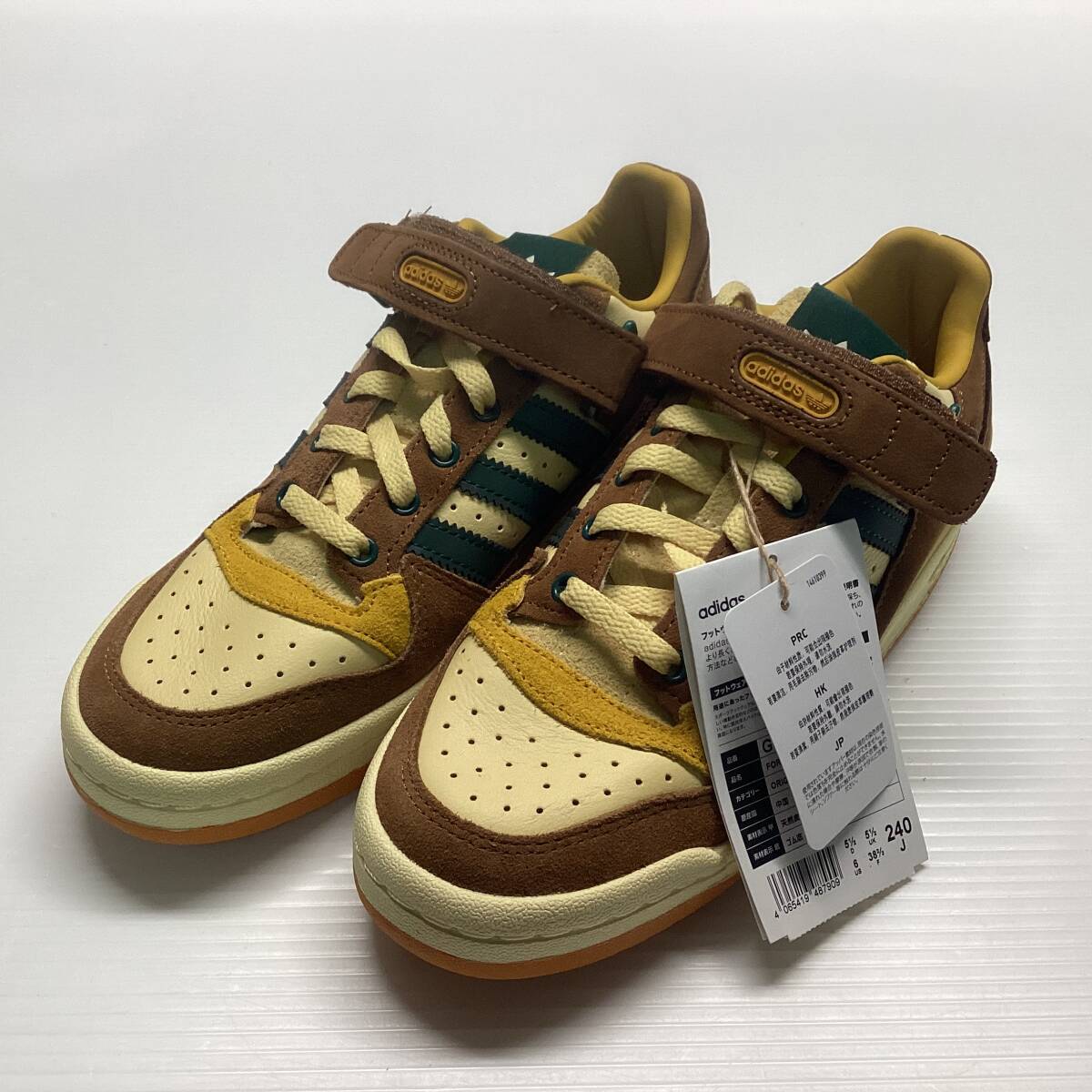 adidas/アディダス FORUM LOW atmos/フォーラム ロー アトモス GW3486 24cm / ほぼ未使用拍卖
