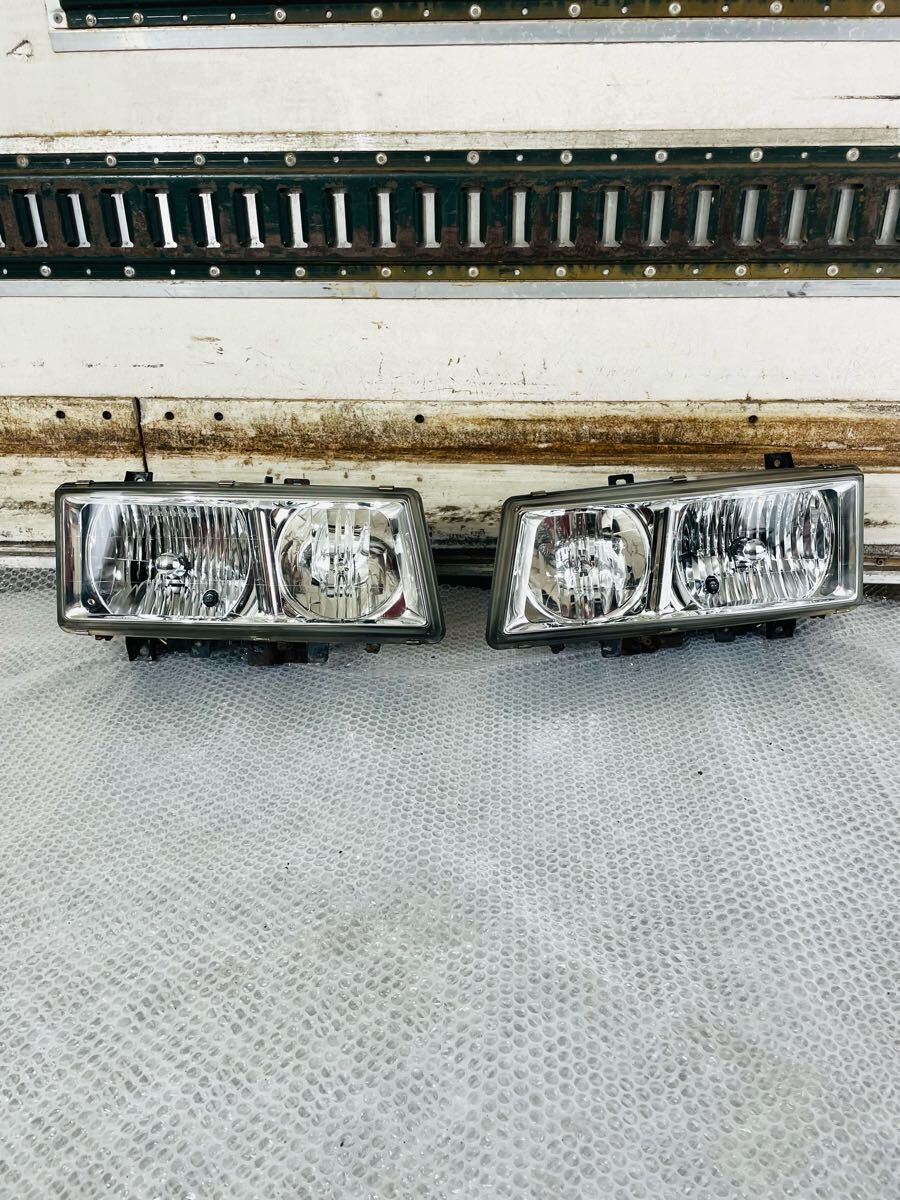 純正 三菱 ふそう ファイター HID ヘッドライト ヘッドランプ 左右セット STANLEY R7573 L R 動作確認済み 150735拍卖