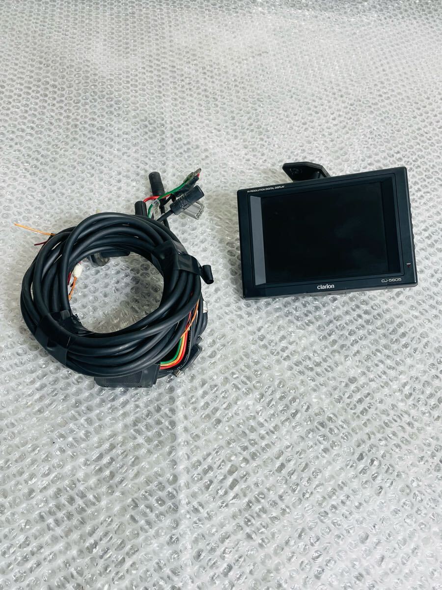 Clarion クラリオン バックモニター CJ-5605A 動作確認済み 送料無料 150772拍卖