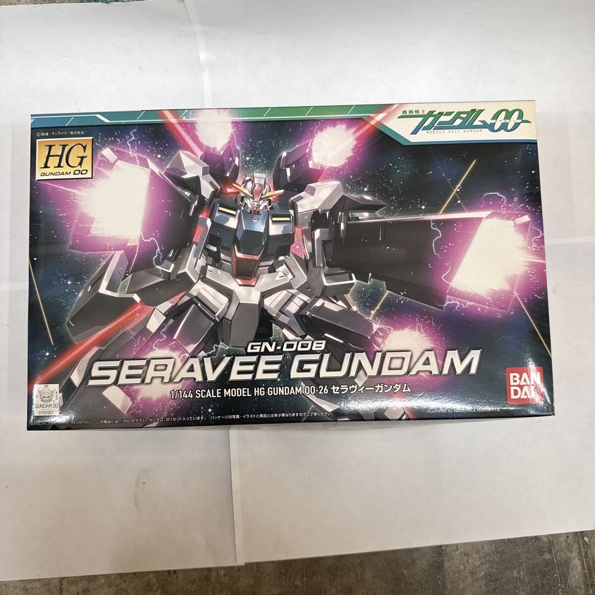 GN-008 セラヴィーガンダム (1/144スケール HG00 26 機動戦士ガンダム00 2029286)拍卖