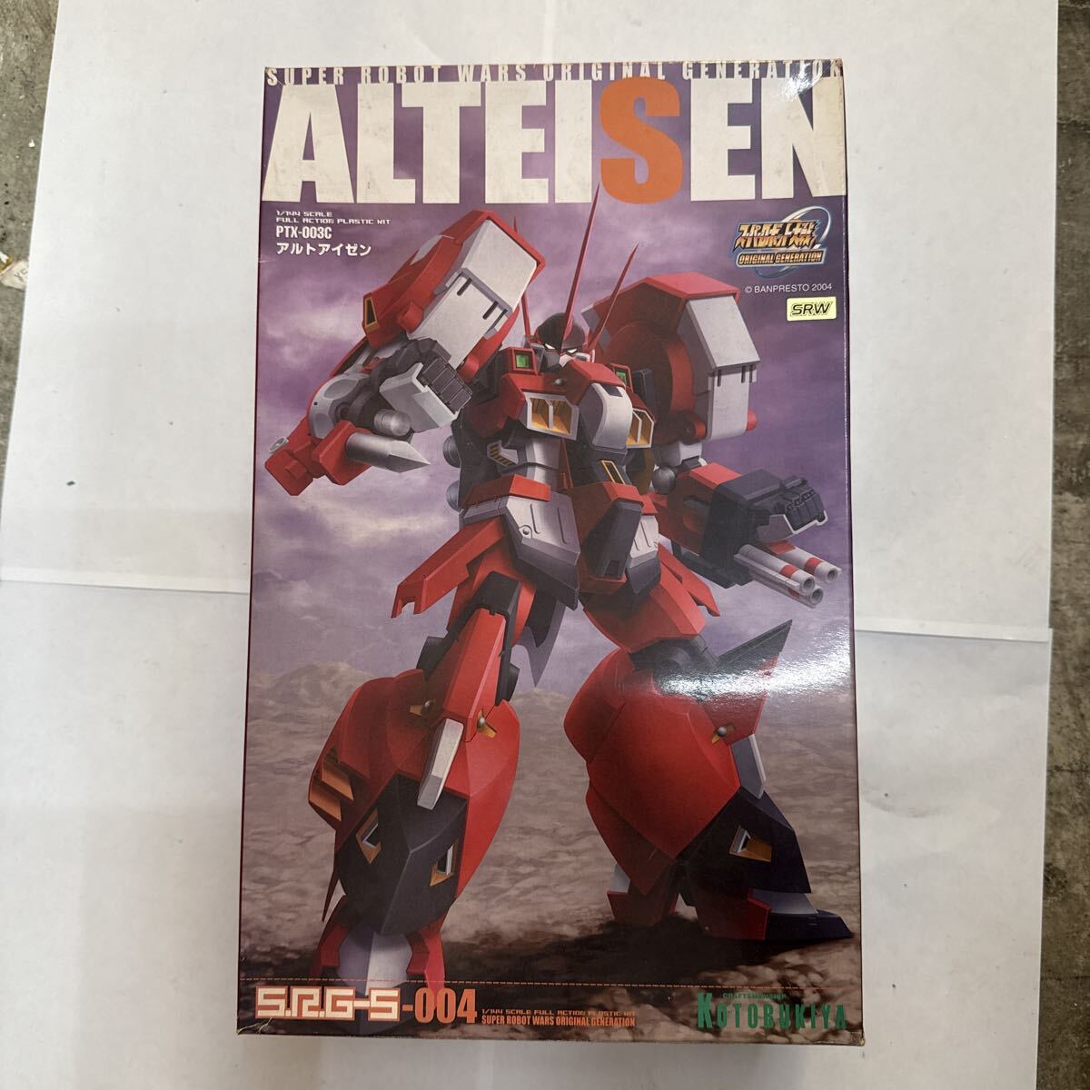 コトブキヤ 1/144 PTX-003C アルトアイゼン KP-04 未組立拍卖
