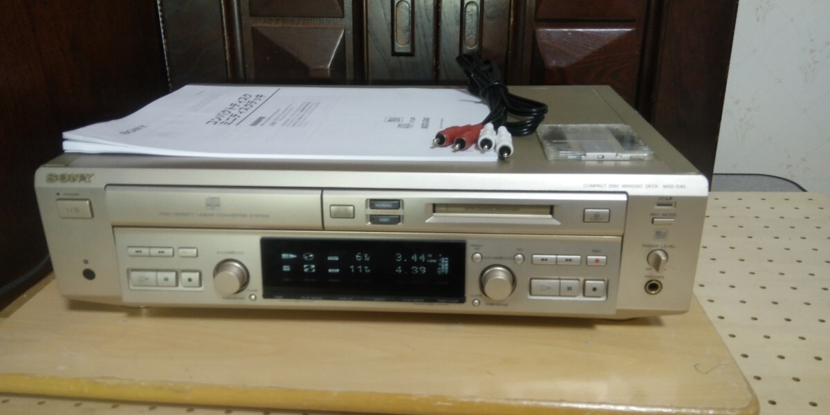 SONY MXD-D40 CD/MDレコーダー 現状品 拍卖