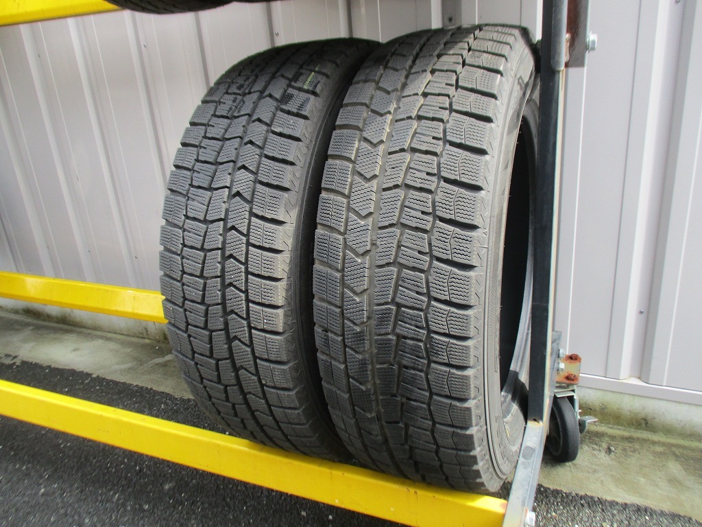 ★☆215/60R17 96Q ダンロップ WINTER MAXX WM02 2019年製 2本 送料込 T63771002☆★インボイス領収書発行可能拍卖