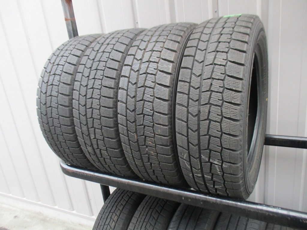 ★☆185/60R15 84Q ダンロップ WINTER MAXX WM02 スタッドレス 2022年製 4本 送料込 T64601010☆★インボイス領収書発行可能拍卖