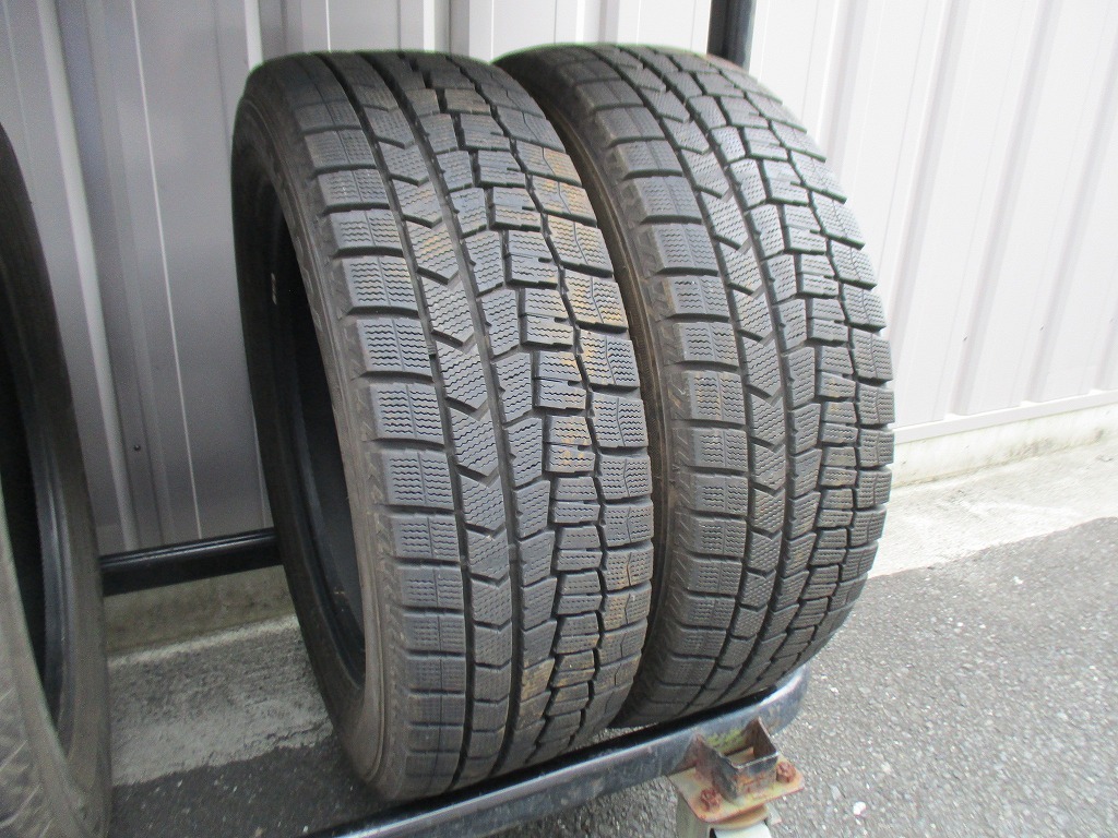 ★☆205/60R16 92Q ダンロップ WINTER MAXX WM02 スタッドレス 2021年製 2本 送料込 T64051007☆★インボイス領収書発行可能拍卖
