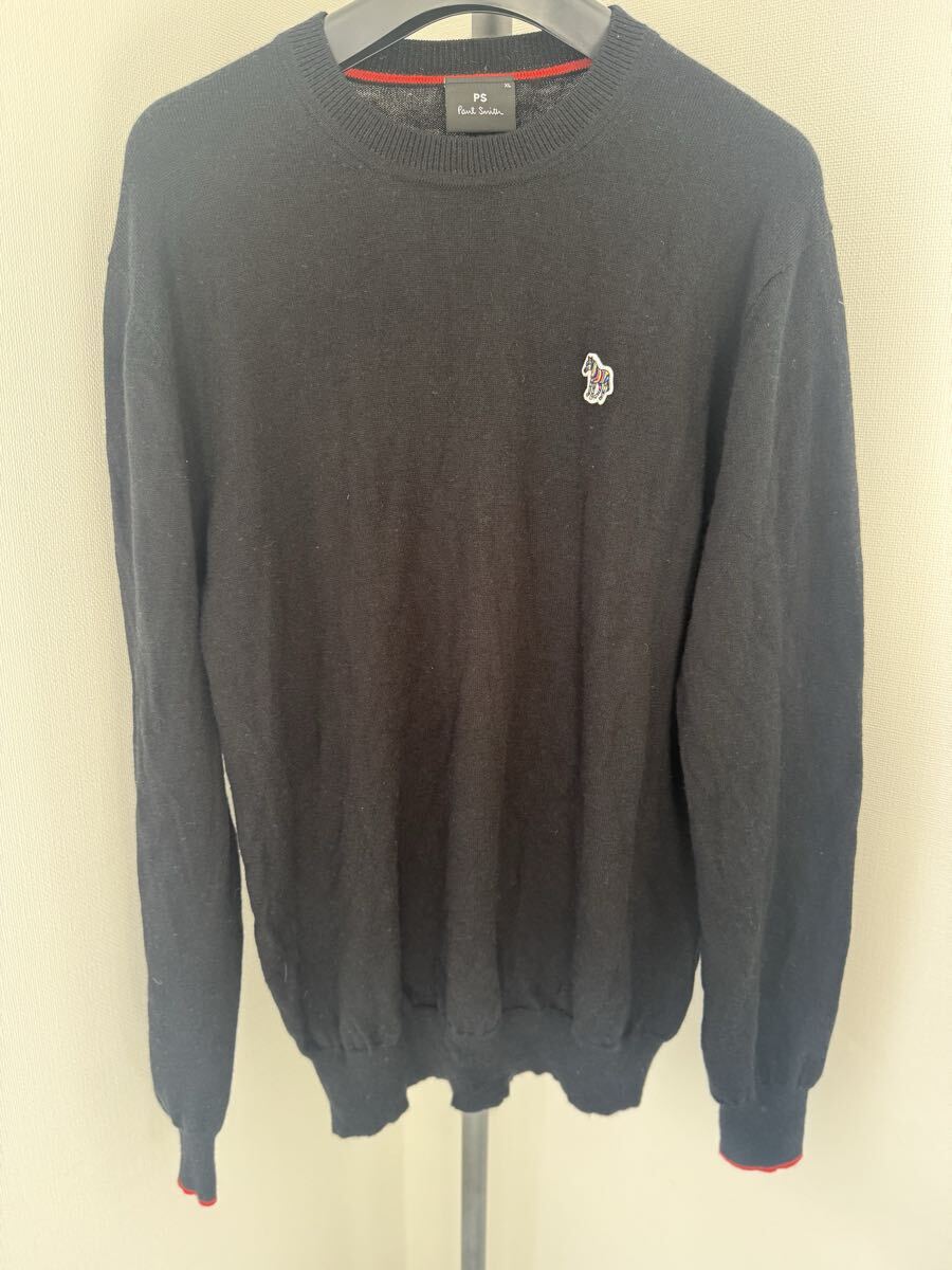 【1円出品】PS Paul Smith ニット セーター ブラック XL拍卖