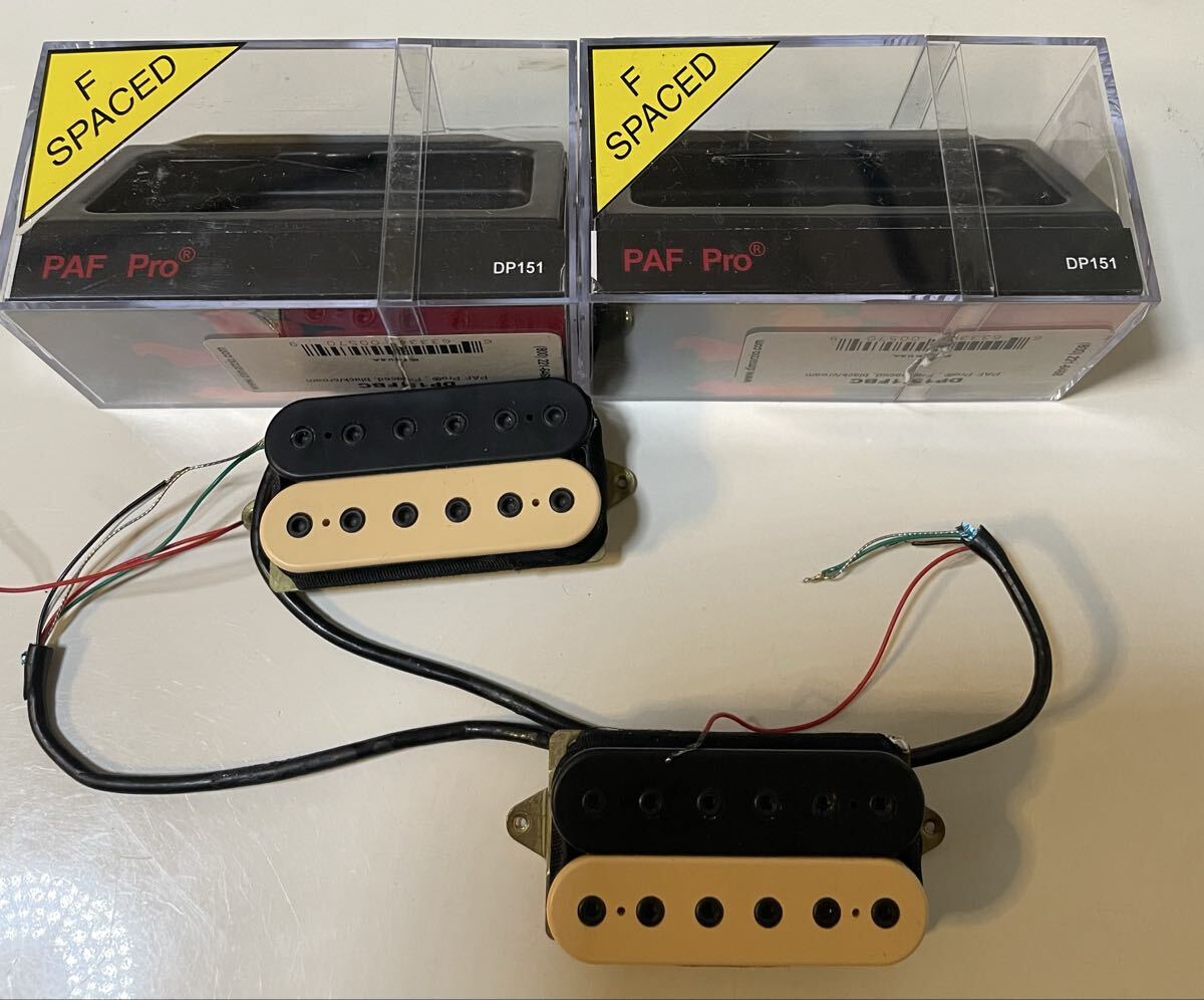 Dimarzio PAF Pro(F Spaced)セットです。拍卖