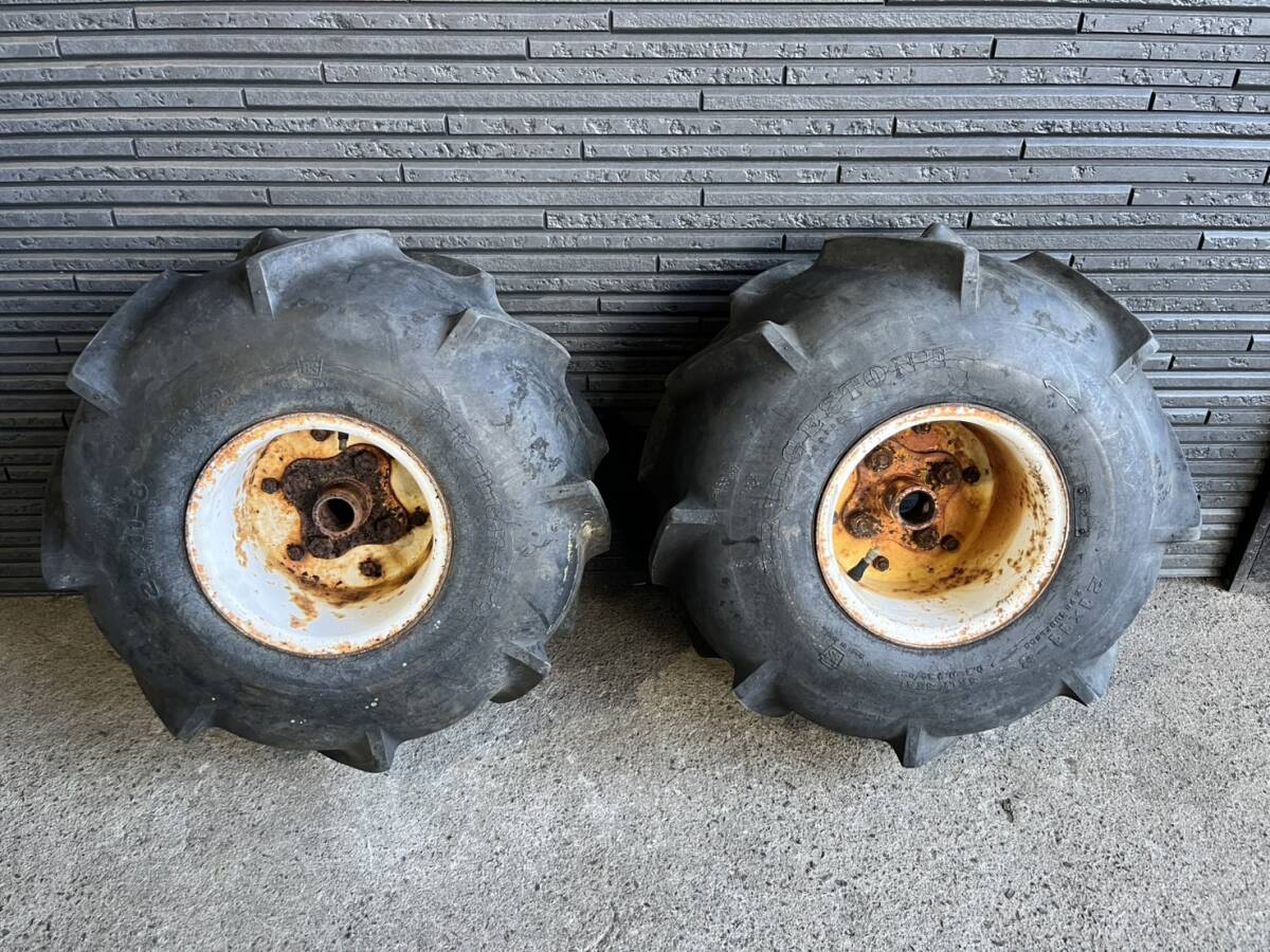 農機タイヤ サイズ 21×11-8 チューブレス ブリジストン倉庫保管301拍卖