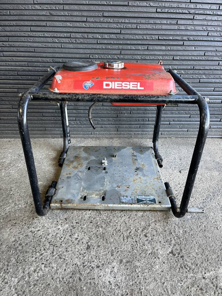 ヤンマー ディーゼルポンプ CPA30H タンク フレームのみ ジャンク パーツ 中古 倉庫保管 326拍卖