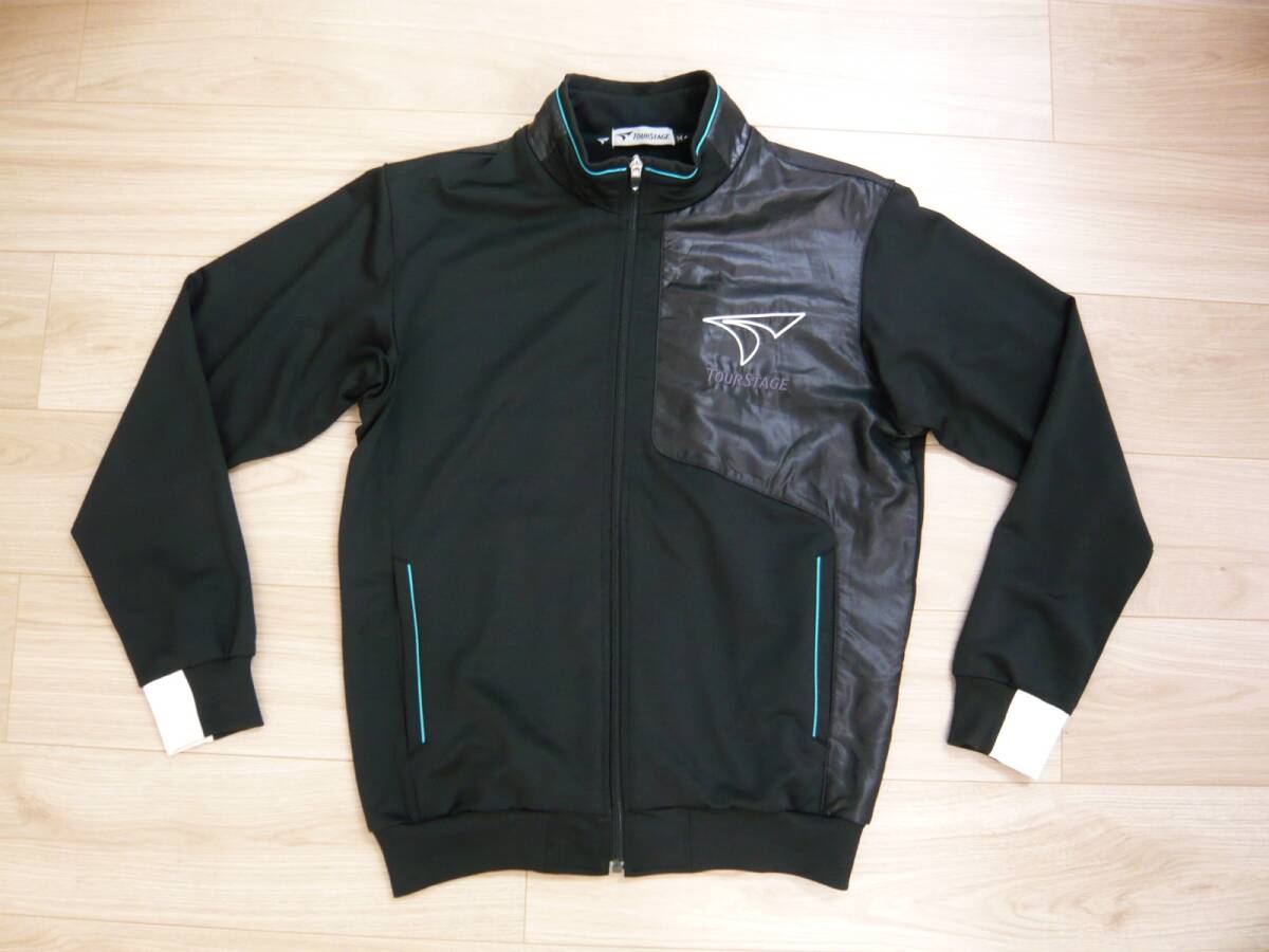 TOURSTAGE ツアーステージ ジップアップ ナイロンジャケット ジャンパー ジャケット ブルゾン ゴルフウェア メンズ M 拍卖