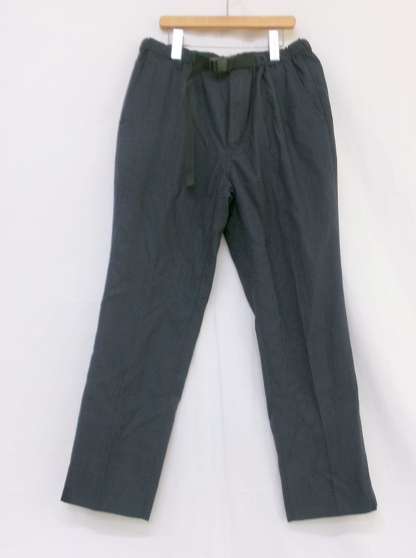 COMME des GARCONS HOMME コムデギャルソン オム パンツ M HL-P014 AD2023 ネイビー 毛50% ポリエステル50%拍卖