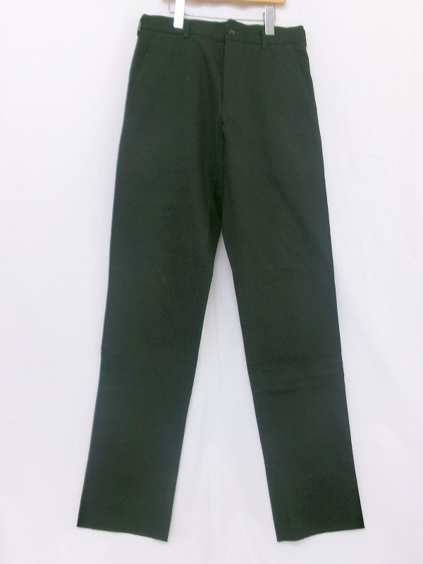 COMME des GARCONS HOMME コムデギャルソン オム パンツ M HP 02020M AD2001ブラック 綿100% Pants拍卖